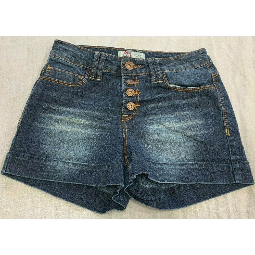 LEI TATUM HIGH RISE WOMENS JEANS SHORTS SIZE 3